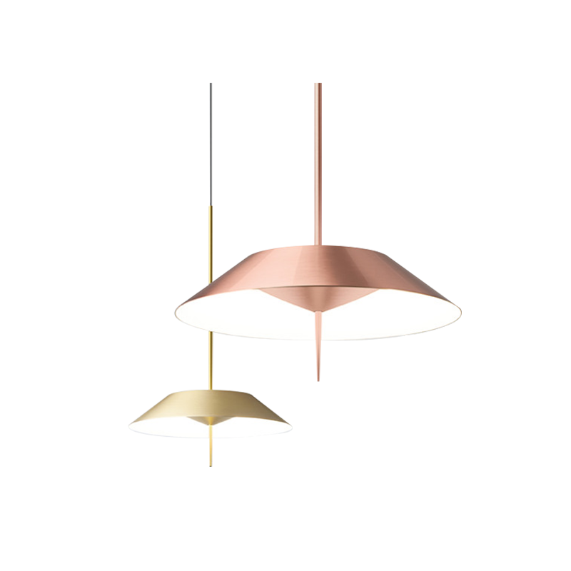 LED luster, 12W, 3000K, IP20, zlatna boja