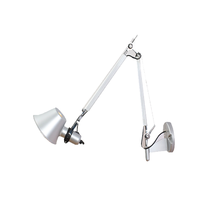 Zidna lampa, E27 x 1 kom, IP20, siva boja