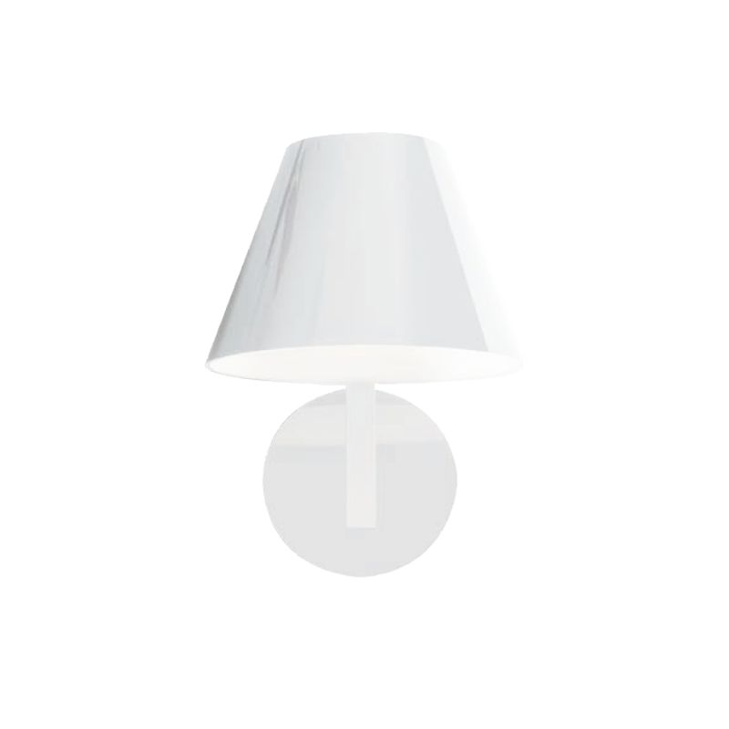 Zidna lampa, E14 x 1 kom, IP20, bijela boja