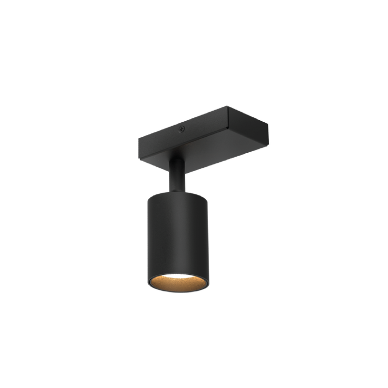 LED spot svjetiljka, GU10 X 1 kom, crna boja