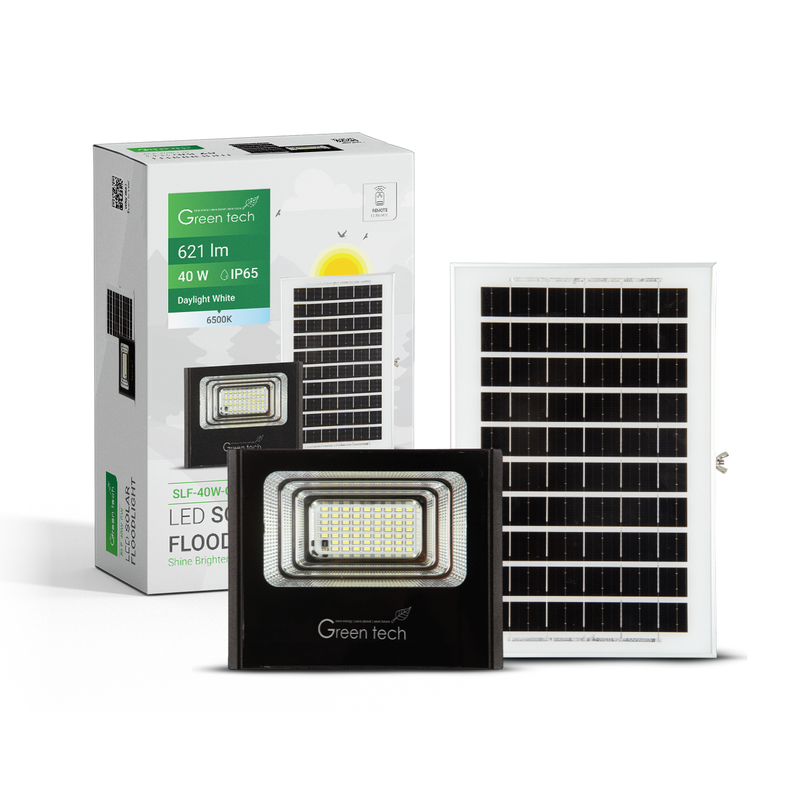 LED solarni reflektor 40W, 6500K, IP65