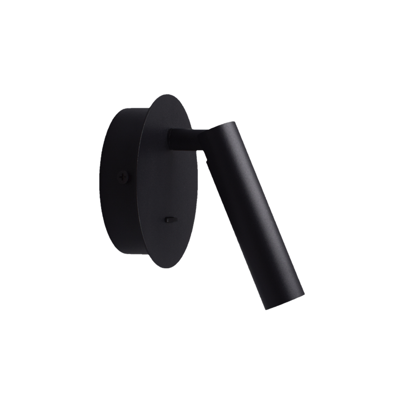 LED zidna lampa 3W, 3000K, crna boja