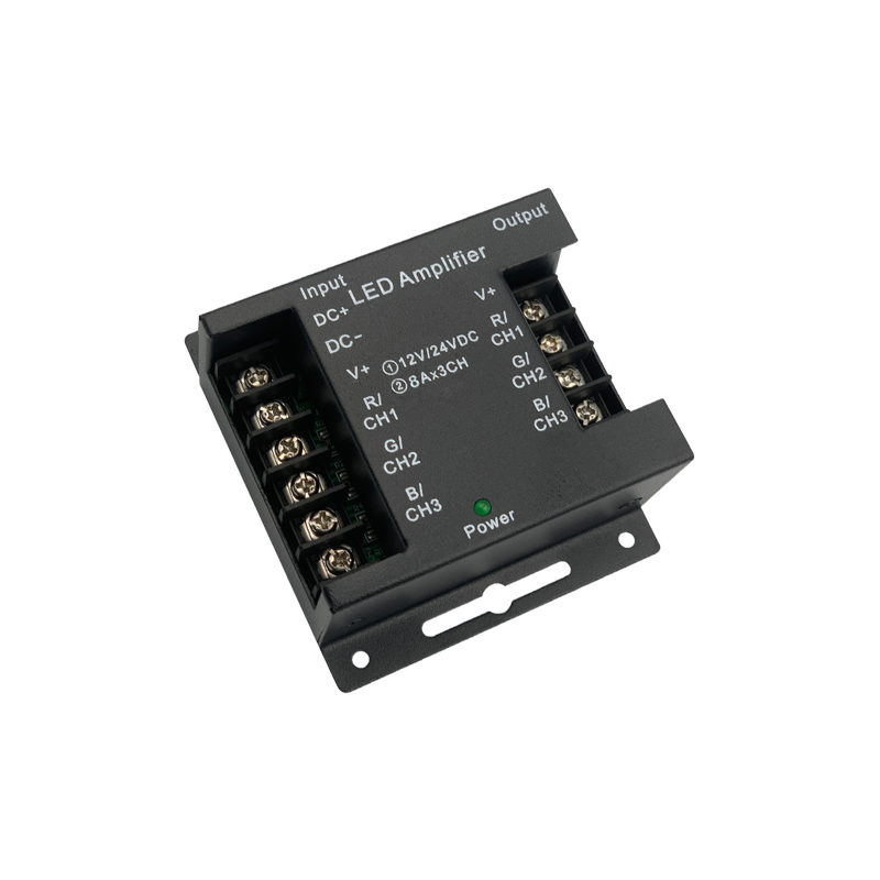 Pojačalo za LED traku RGB, 12-24V, 288W (12V), 576W (24V), common