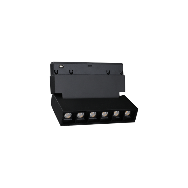 LED magnetna svjetiljka 6W, 3CCT, IP20, OSRAM LED, crna boja