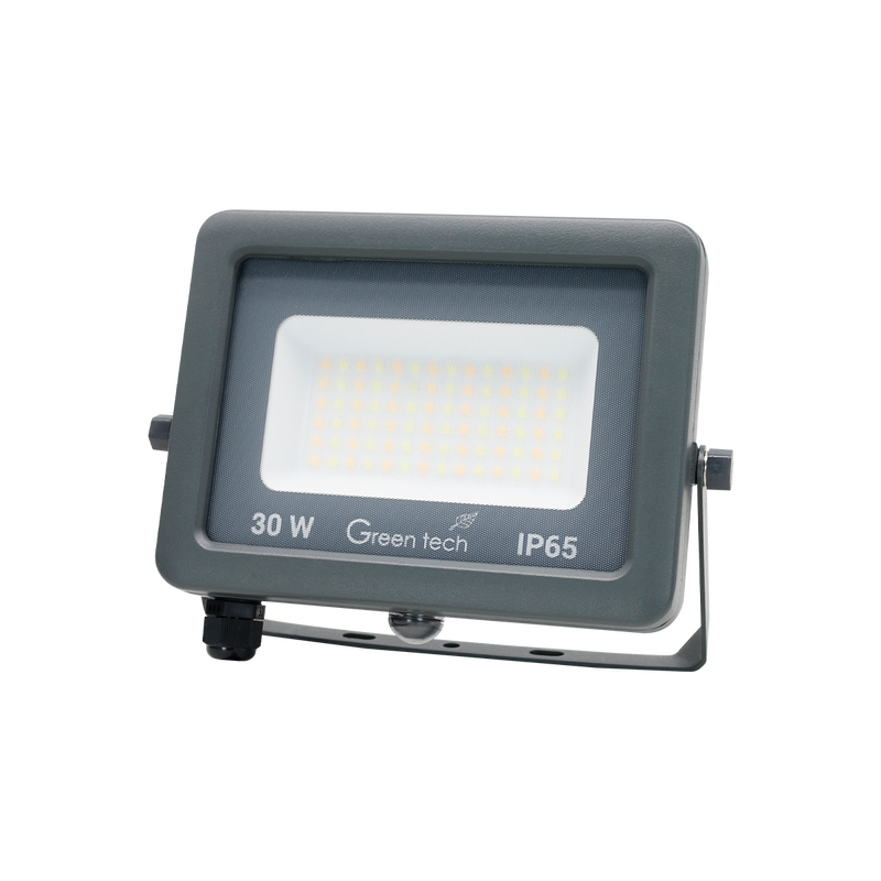 LED reflektor 30W, 3CCT, IP65, aluminij