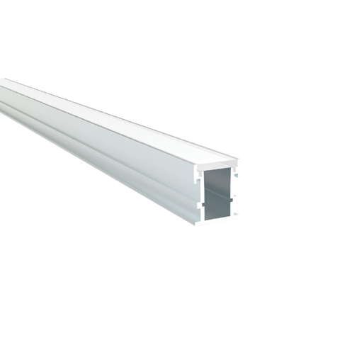 Aluminijski profil 21,3 x 25,9 x 2000 mm, nadgradni
