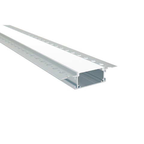 Aluminijski profil 74,85 x 15,90 x 2000 mm, gips ugradni