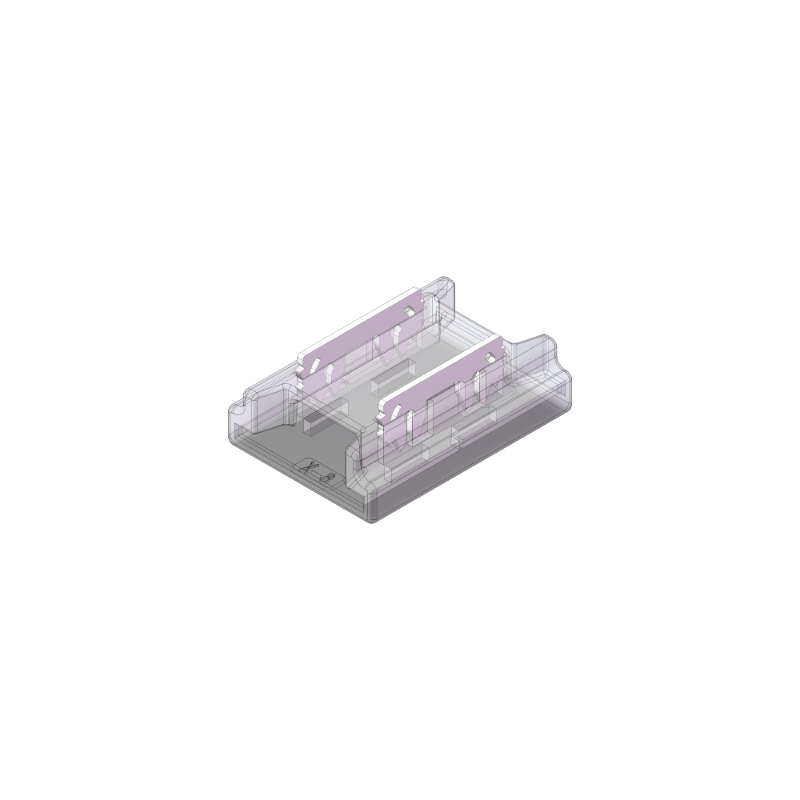 Konektor za LED traku, jedna boja, 8 mm, 2PIN, spoj traka na traku