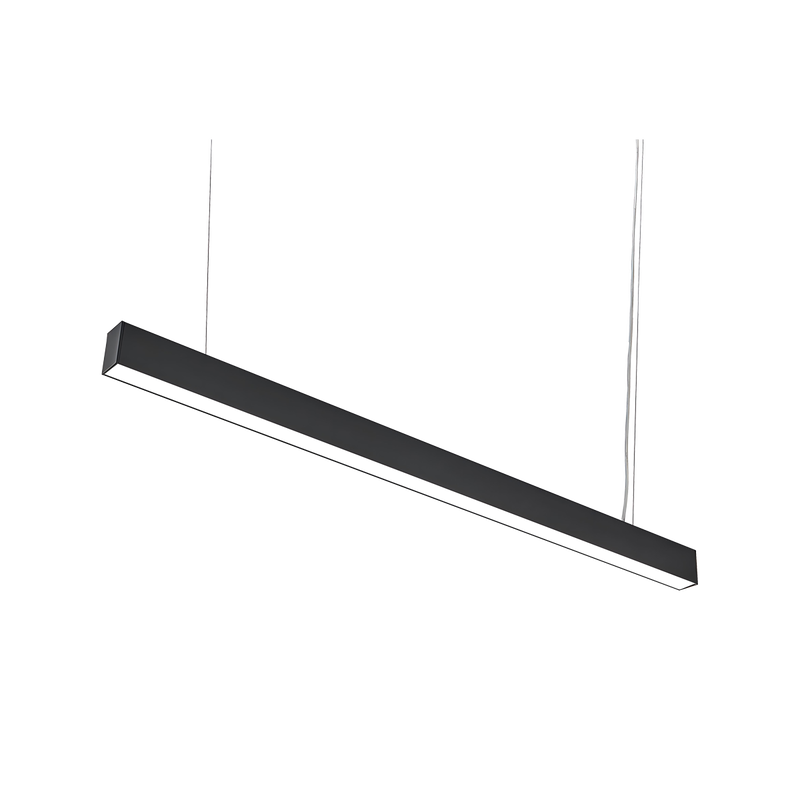LED linearna svjetiljka 40W, 3CCT, IP40, 120 cm, crna boja