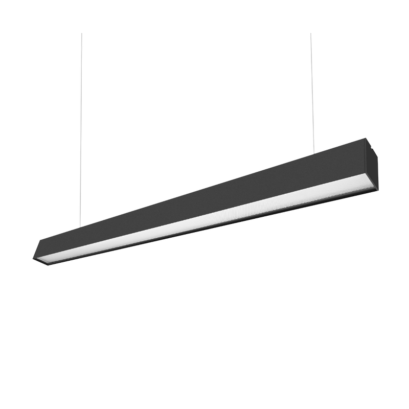 LED linearna svjetiljka 40W, 3CCT, IP40, 120 cm, crna boja