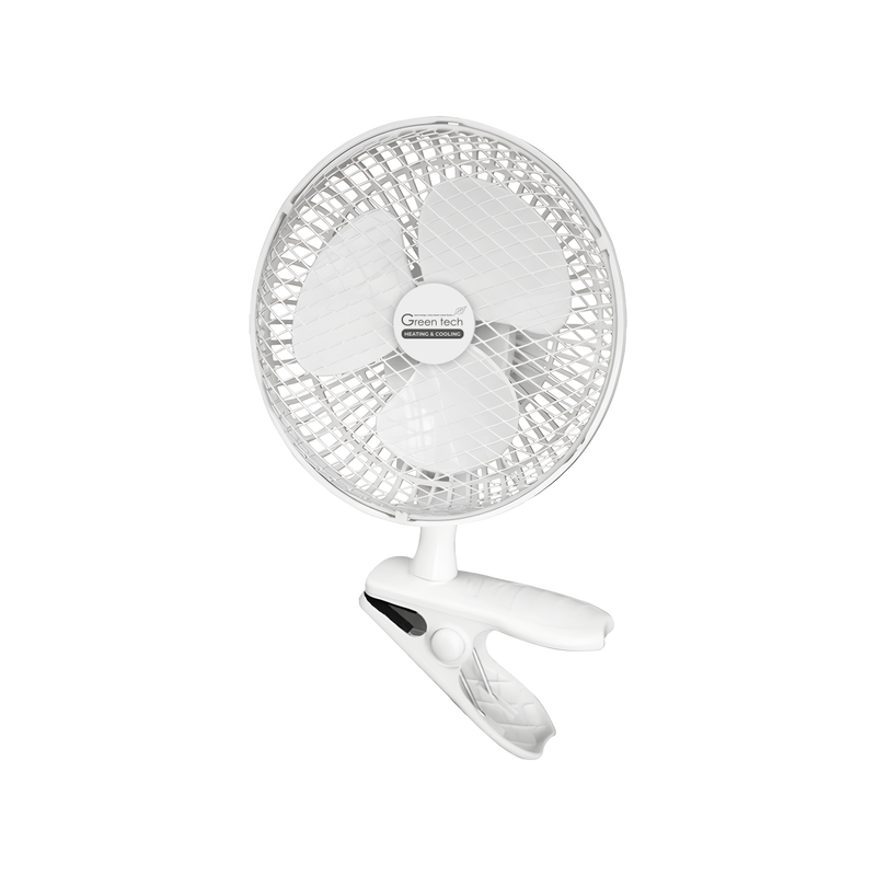 Ventilator s kopčom 17W, 6", bijela boja