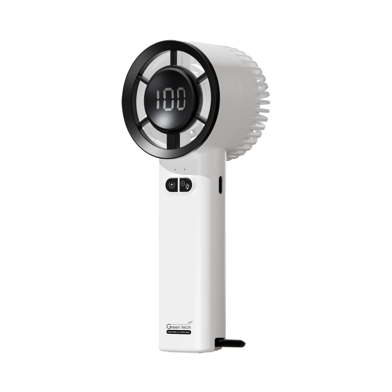 Prijenosni ventilator, 3.6W, bijeli, sa USB punjenjem