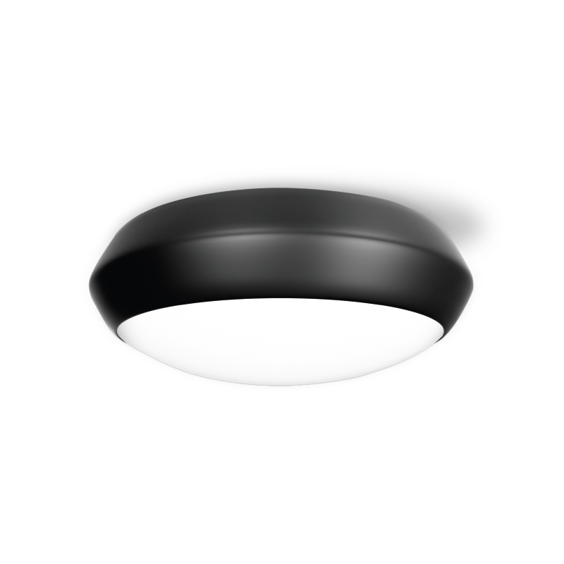 LED plafonjera 15W, 3CCT, 30 cm, IP66, crna