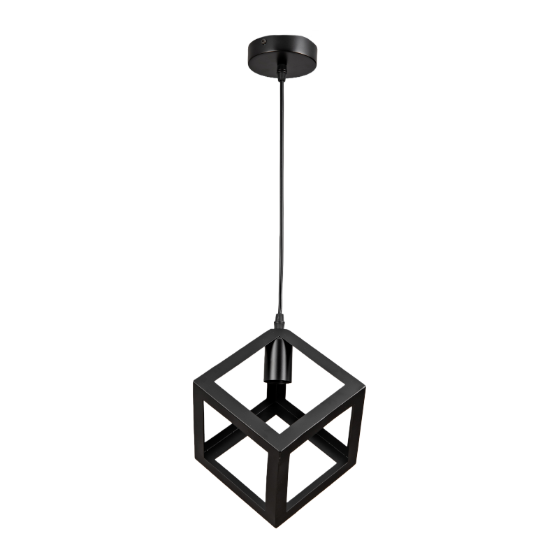 LED visilica E27 x 1 kom, crna boja