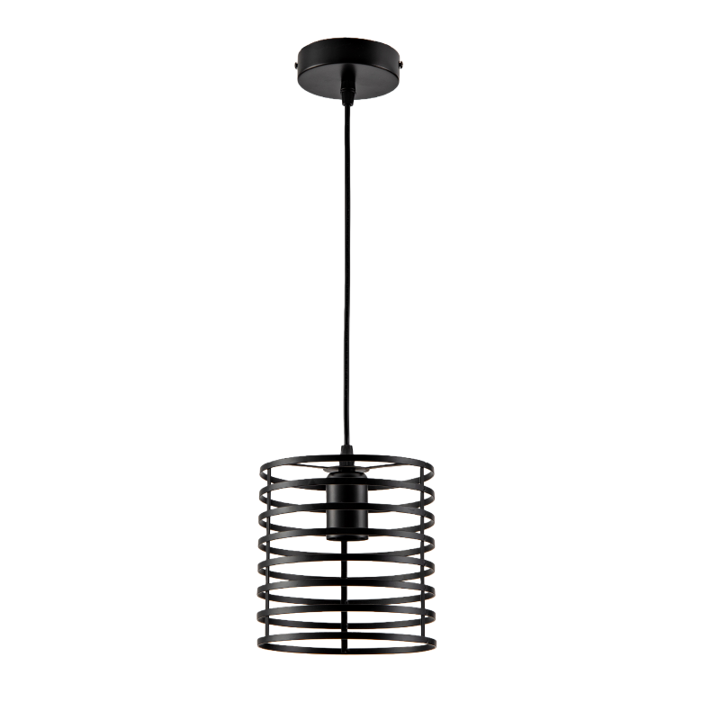 LED visilica E27 x 1 kom, crna boja