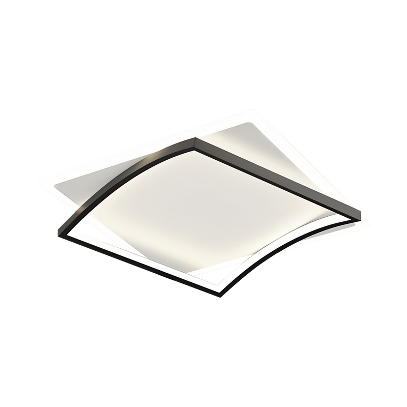 Smart stropna dekorativna svjetiljka 76W, 3CCT, dim, APP + daljinski
