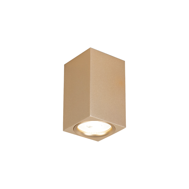 Nadgradni downlight zlatna boja, grlo GU10