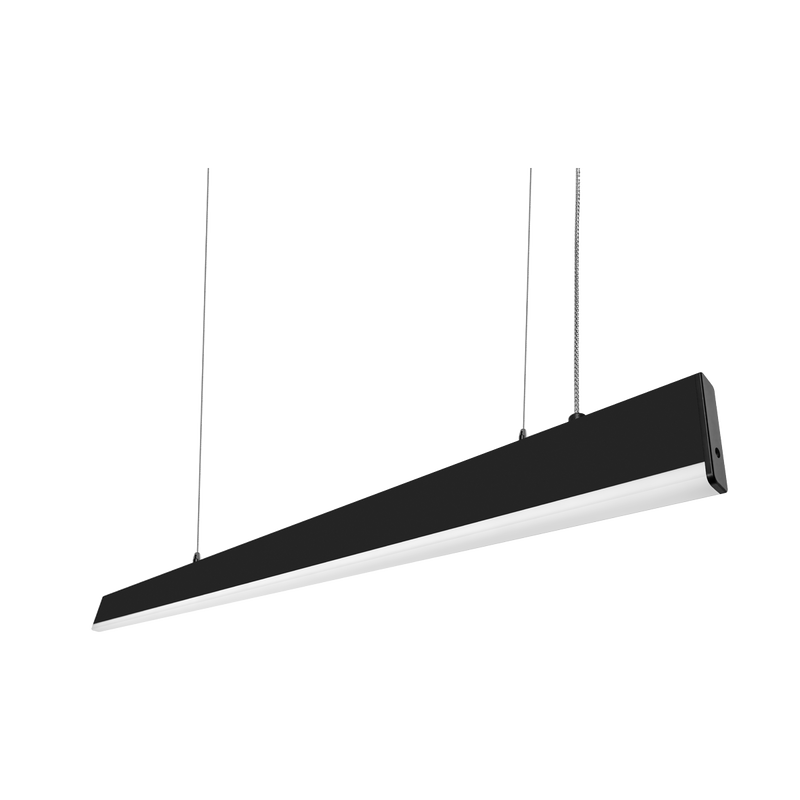 LED linearna svjetiljka 40W, 3CCT, IP40, 120 cm, crna boja