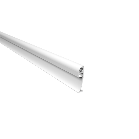 Aluminijski profil podni kutni 2000 mm, nadgradni
