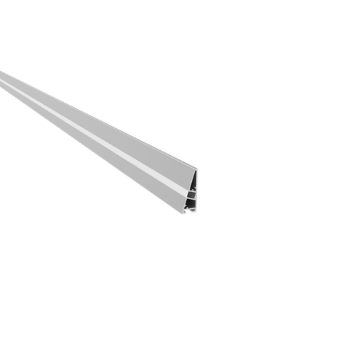 Aluminijski profil podni kutni 2000 mm, nadgradni