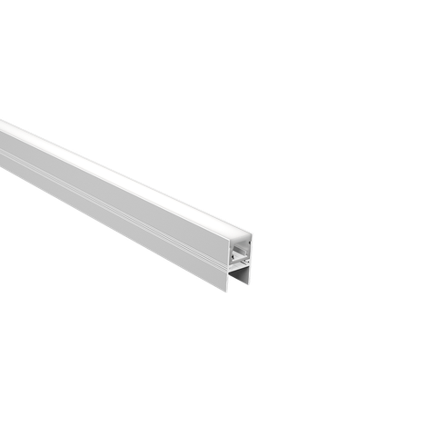 Aluminijski profil 29,8 x 52,6 x 2000 mm, nadgradni