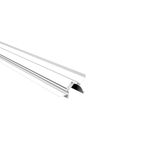 Aluminijski profil 2000 mm, nadgradni, bijeli