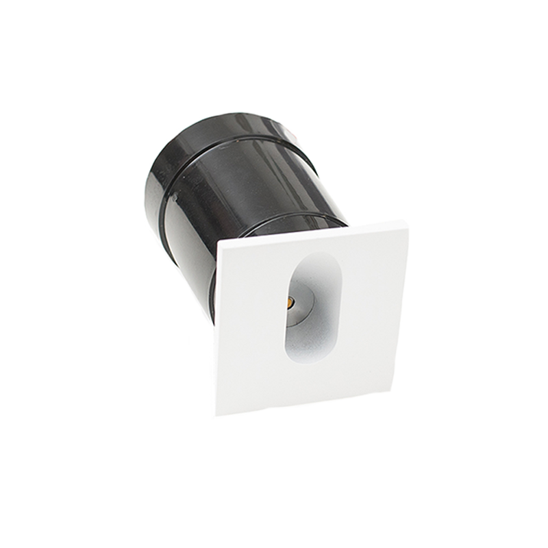 LED downlight, dekorativni, 3000K, 2W, 48x48x48 mm