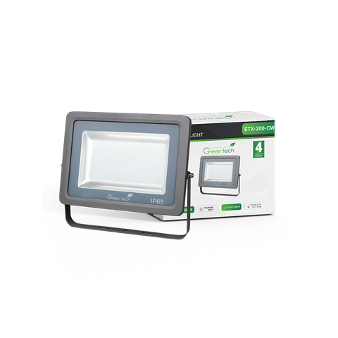 LED reflektor 200W, 6000K, IP65, aluminij