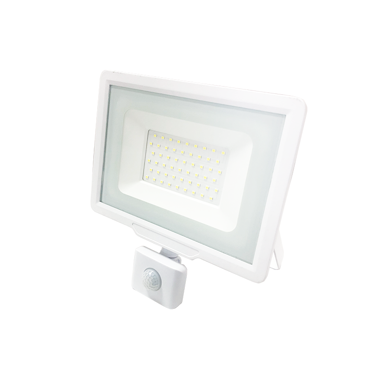 LED reflektor sa senzorom, 30W, 6500K, IP65, bijela boja